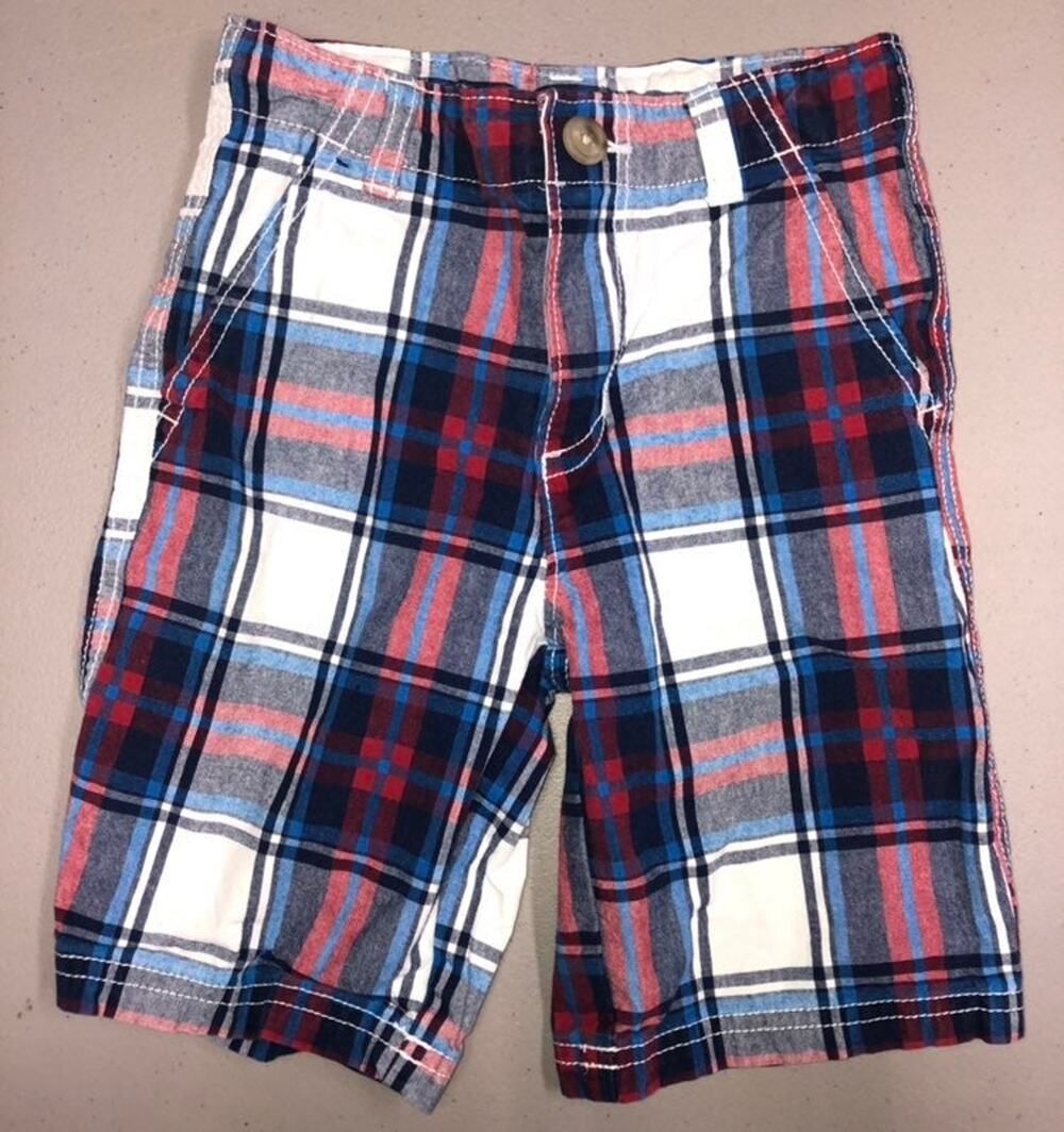 Crazy 8 Plaid Shorts Boys 6